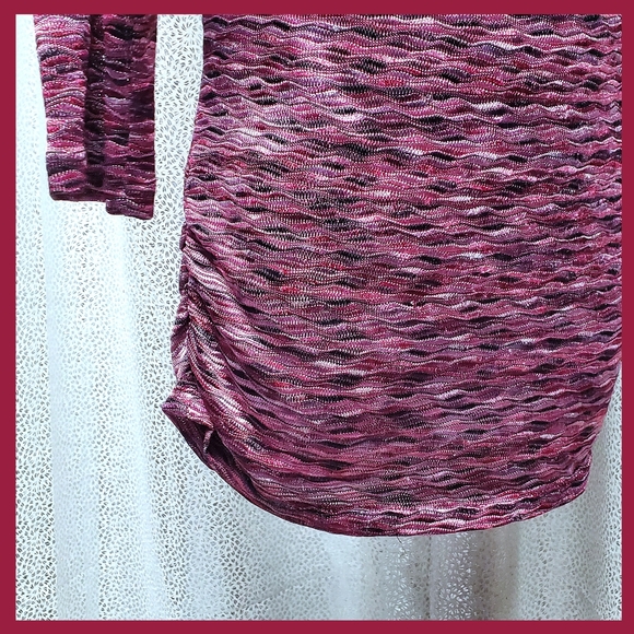 Cato's Cowl Neck Long Sleeves Knit Tunic - Picture 8 of 11